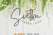 Darba laika izmaiņas: